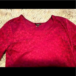 1XL Burgundy Blouse